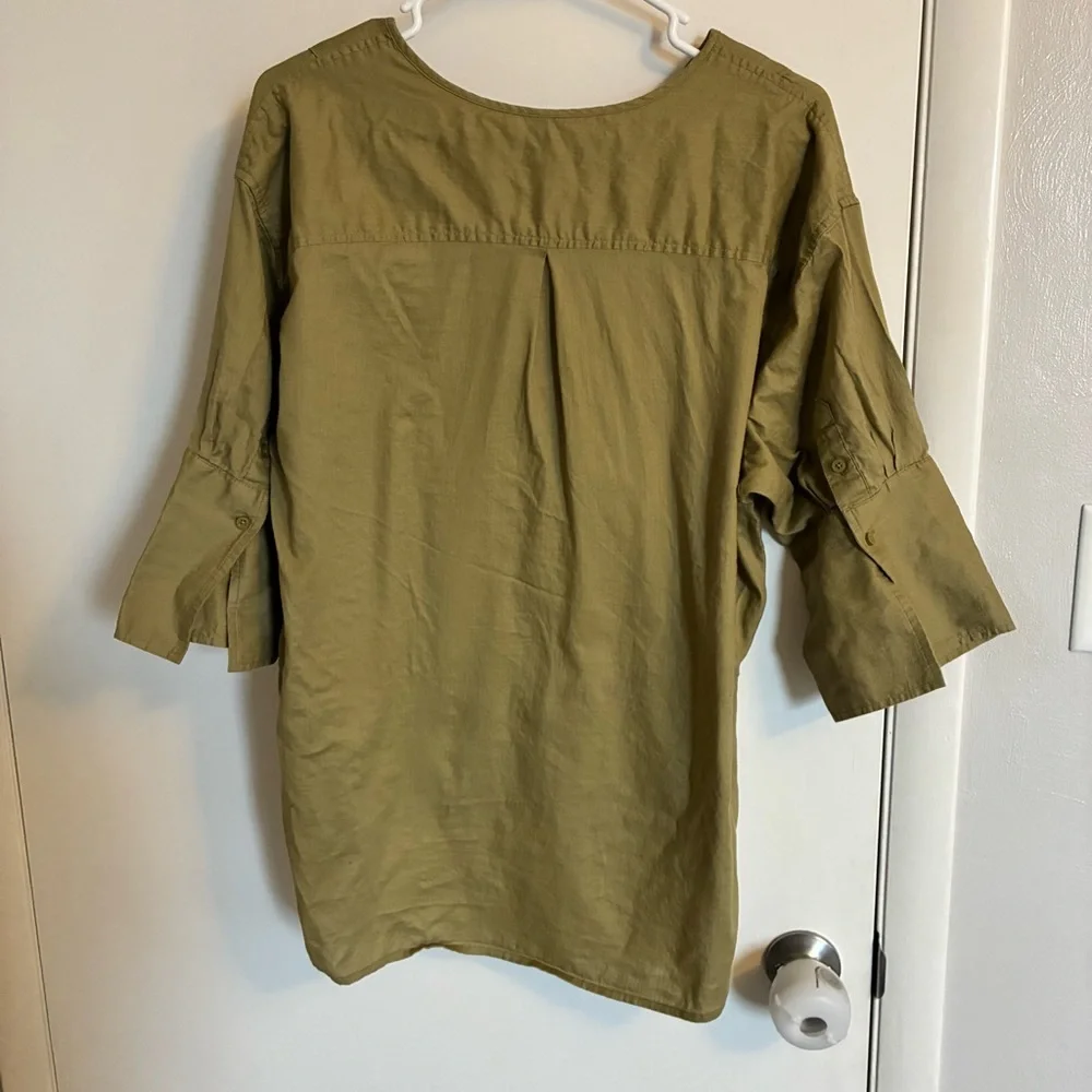 Green J. Crew Tunic